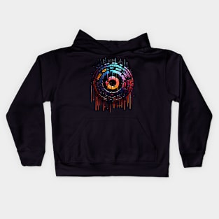 Techno disk Kids Hoodie